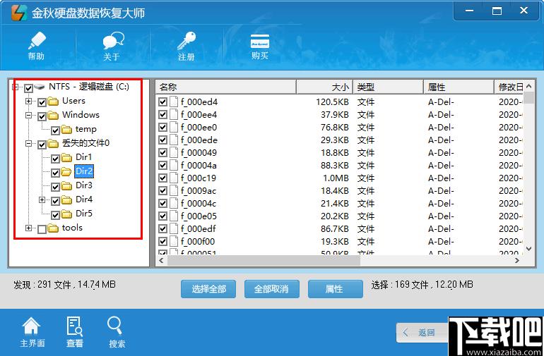 金秋硬盘数据恢复大师下载,数据恢复,文件恢复