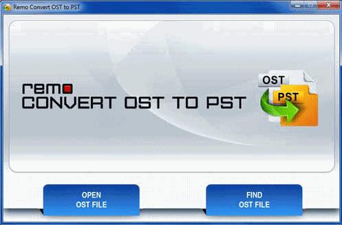 Remo OST To PST Converter下载,文件转换,邮箱转换